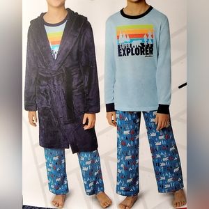 Eddie Bauer Kids Matching Robe & PJ Set